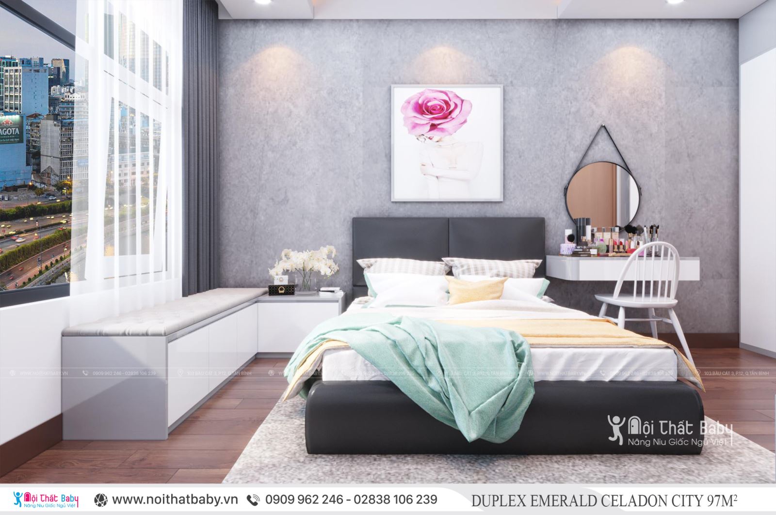 Tổng hợp các mẫu thiết kế nội thất Chung cư Emerald Celadon City